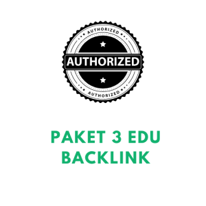 Paket 3 EDU Backlink